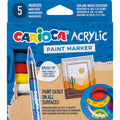 Acrylic-Marker mit Pinsel-Spitze, 5 Stück CARIOCA CA45280 CARIOCA CA45280 5Stück