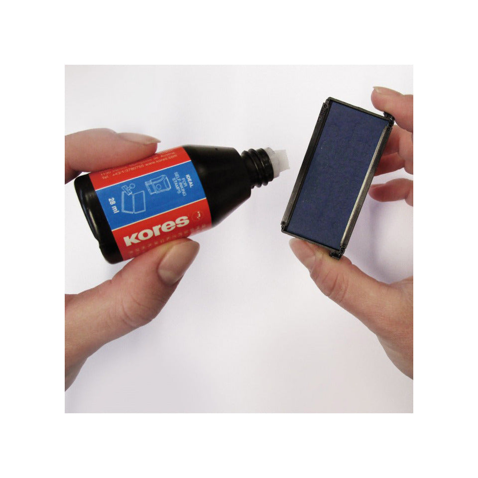 Stempelfarbe 28ml blau KORES SF71308