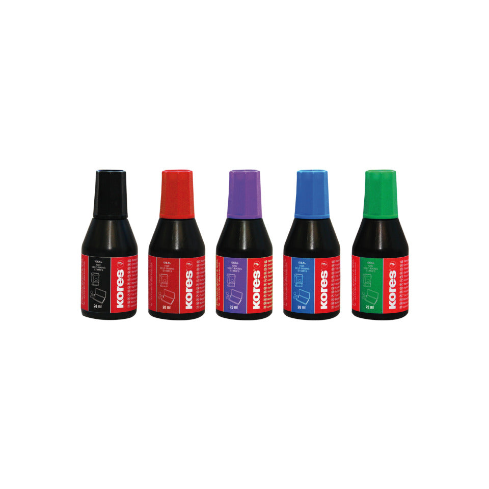 Stempelfarbe 28ml blau KORES SF71308