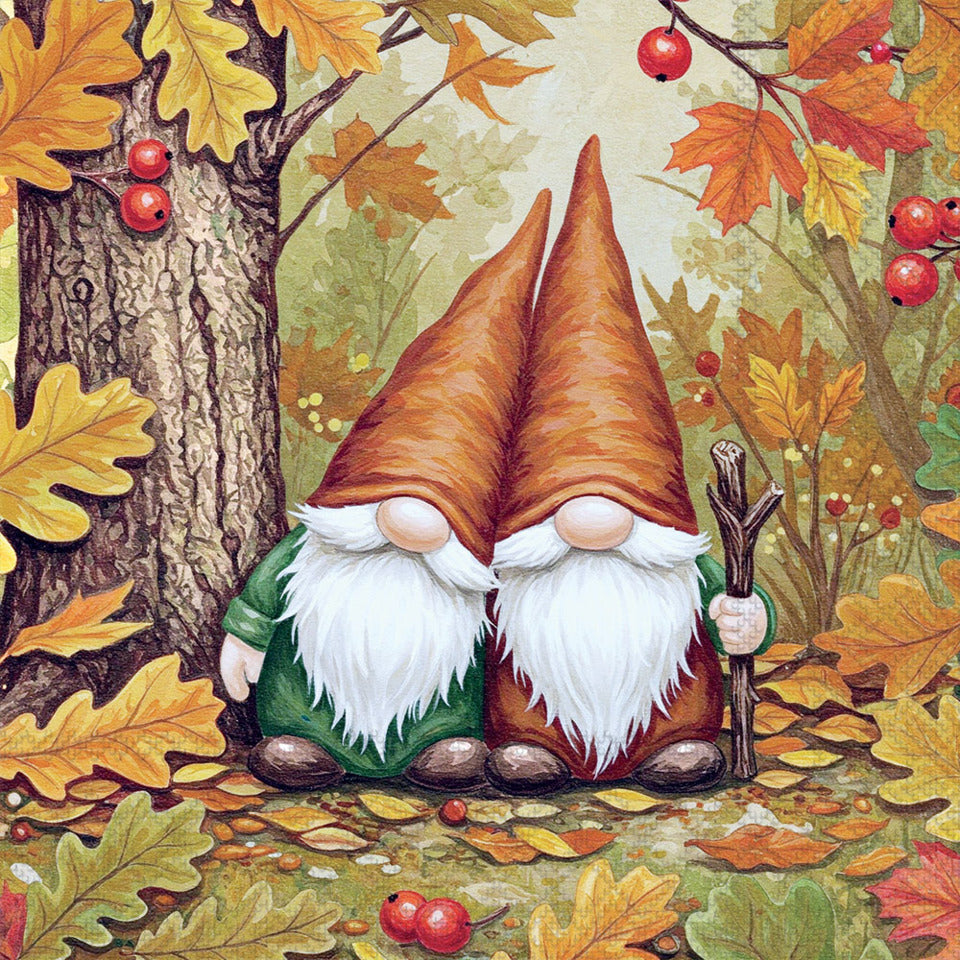 Motivserviette Waldhüter, 33 x 33 cm, 3-lagig, 20 Stück AMBIENTE 13320875 AMBIENTE 13320875 20ST