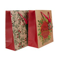 Weihnachten Geschenktragtasche Zweige sortiert  32x26x12cm DONAU 57698 DONAU home 57698 32x26x12cm