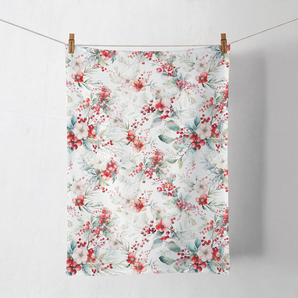 Weihnachts-Geschirrtuch Winterbeeren, 50 x 70 cm AMBIENTE 37820955