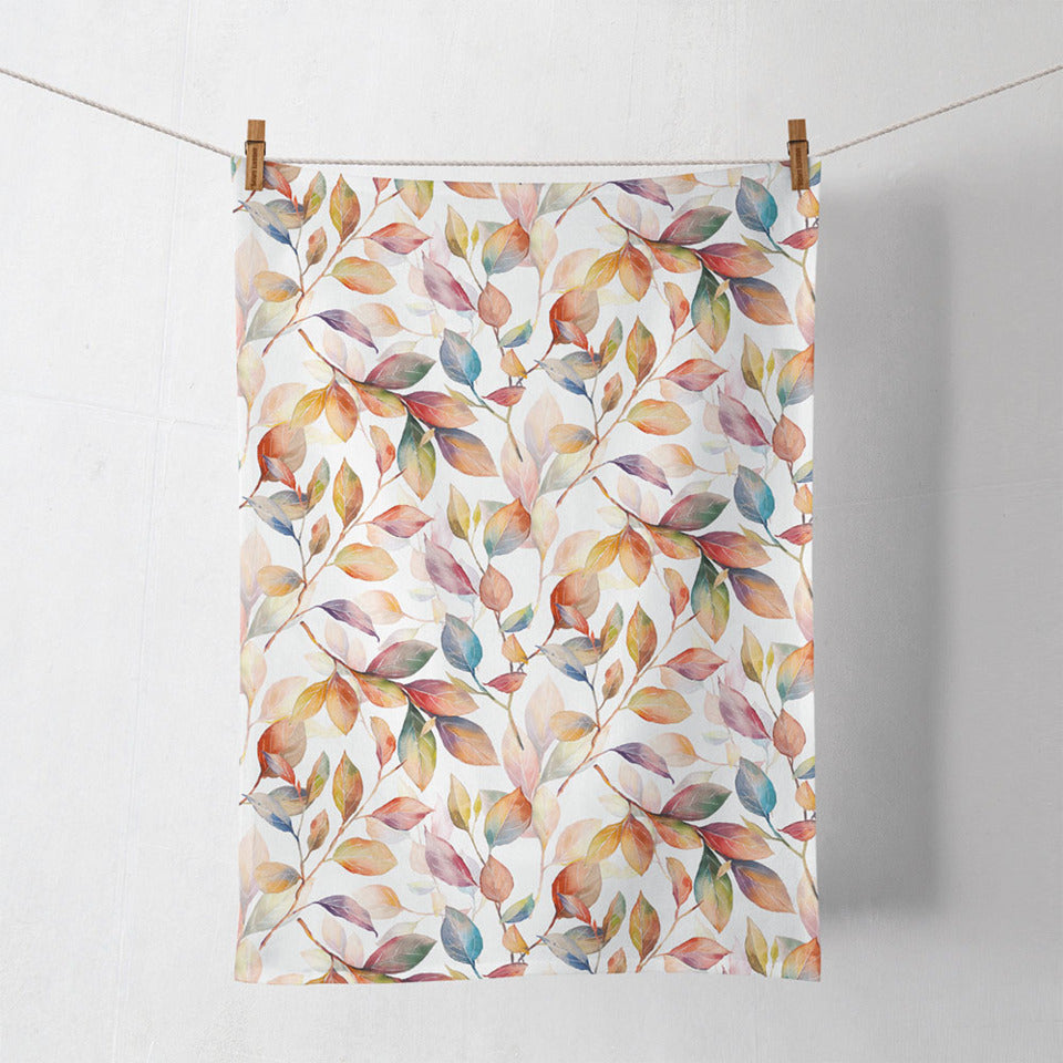 Geschirrtuch bunte Blätter, 50 x 70 cm AMBIENTE 17820830