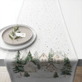 Weihnachts-Tischläufer verschneite Häuser, 40 x 150 cm AMBIENTE 36620995