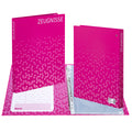 Zeugnis-Ringbuch, A4, 4-Ring, 10 Hüllen, pink HERMA 20173 HERMA 20173  incl. 10 Hüllen A4/4R.