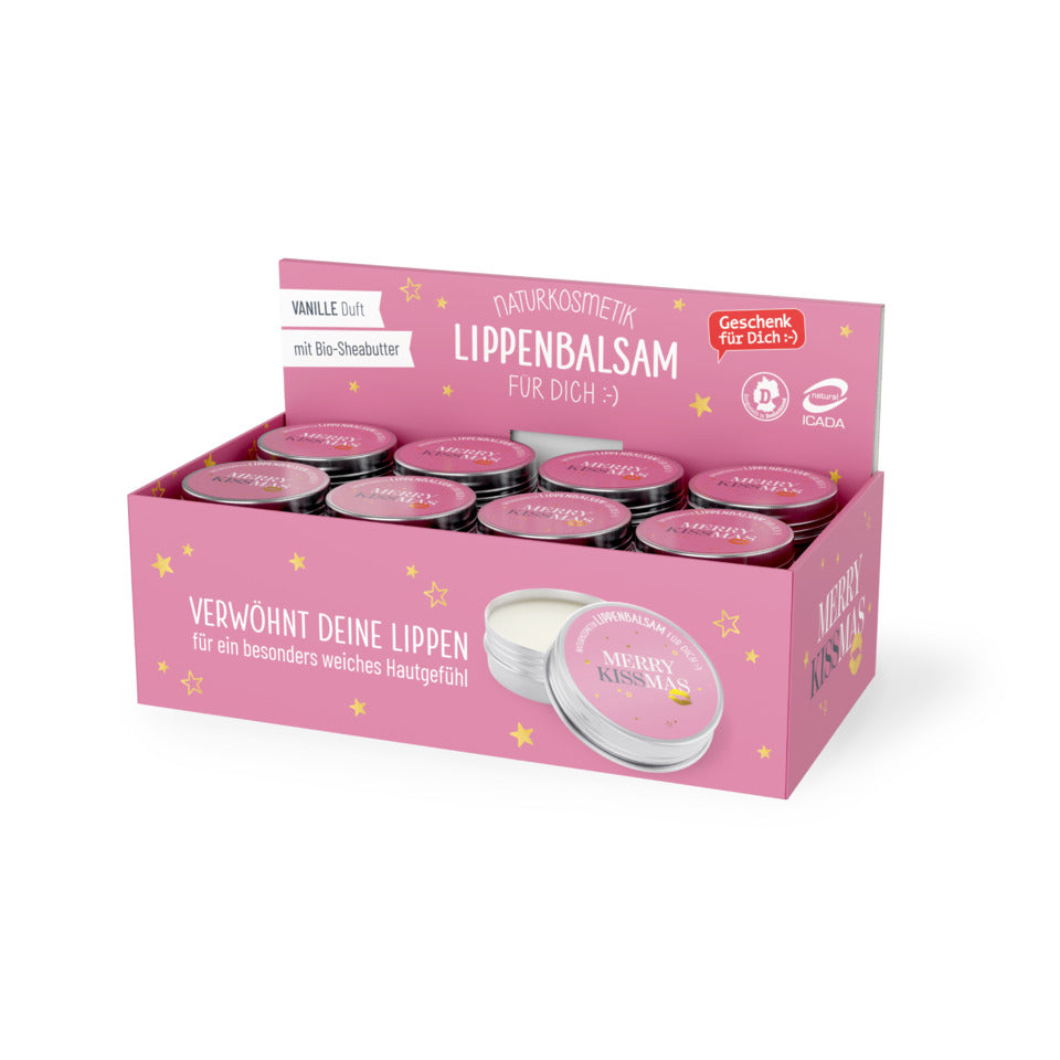 Lippenpflege Schöne Weihnachten Kiss - Merry Kissmas, 10g FÜR DICH 128130 FÜR DICH 128130 10g Dose