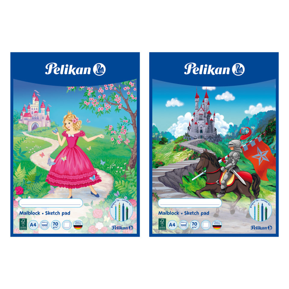 Malblock, A4, 70g/m², 100 Blatt PELIKAN 400138232 PELIKAN 400138232 137679 MC4/100