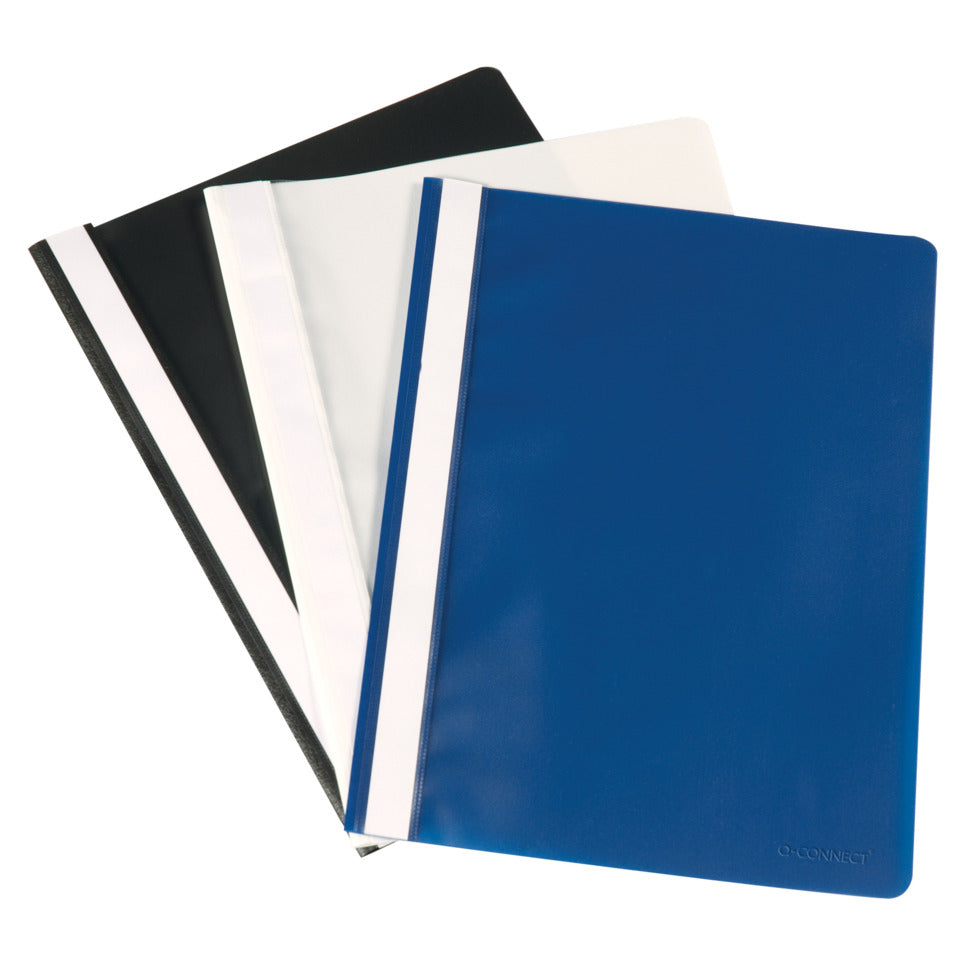 Schnellhefter, A4, Plastik, dunkelblau Q-CONNECT KF01454 Q-CONNECT KF01454/01651 400151275