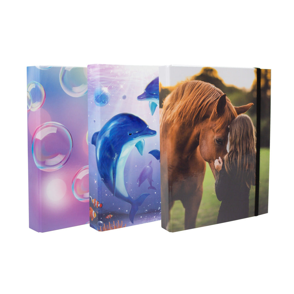 Heftbox Kids Girls, A4, Karton, sortiert DONAU 2056345-99