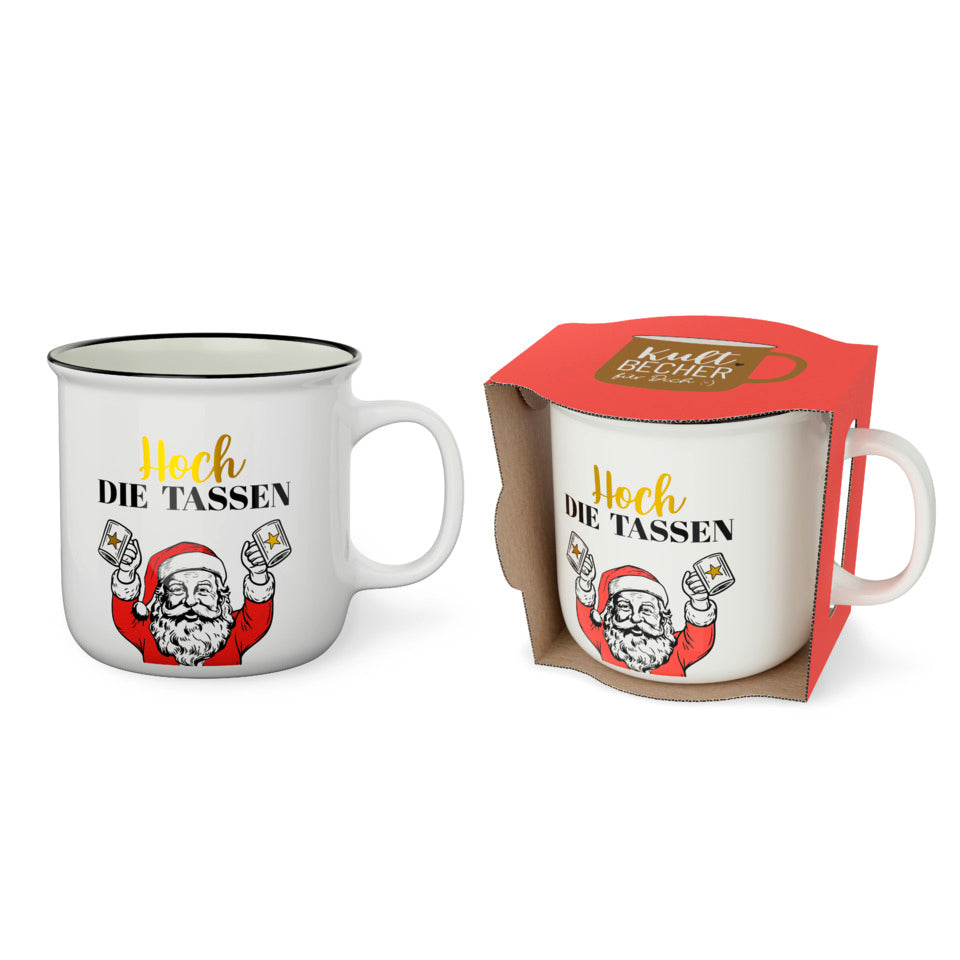 Kaffeebecher Schöne Weihnachten Tasse - Hoch die Tassen, 250 ml FÜR DICH 904135 FÜR DICH 904135 250ml