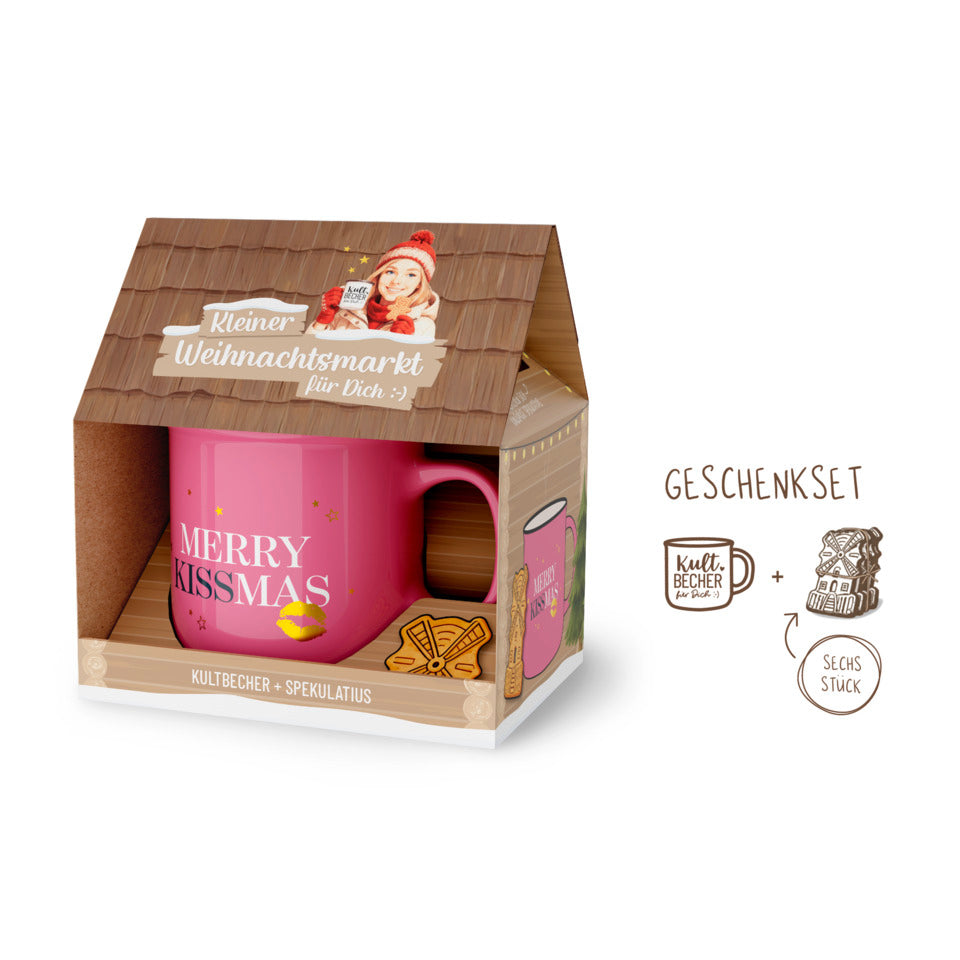 Geschenkset Weihnachtsmarkt Schöne Weihnachten Kiss - Merry Kissmas FÜR DICH 961129 FÜR DICH 961129 Weihnachtsmarkt