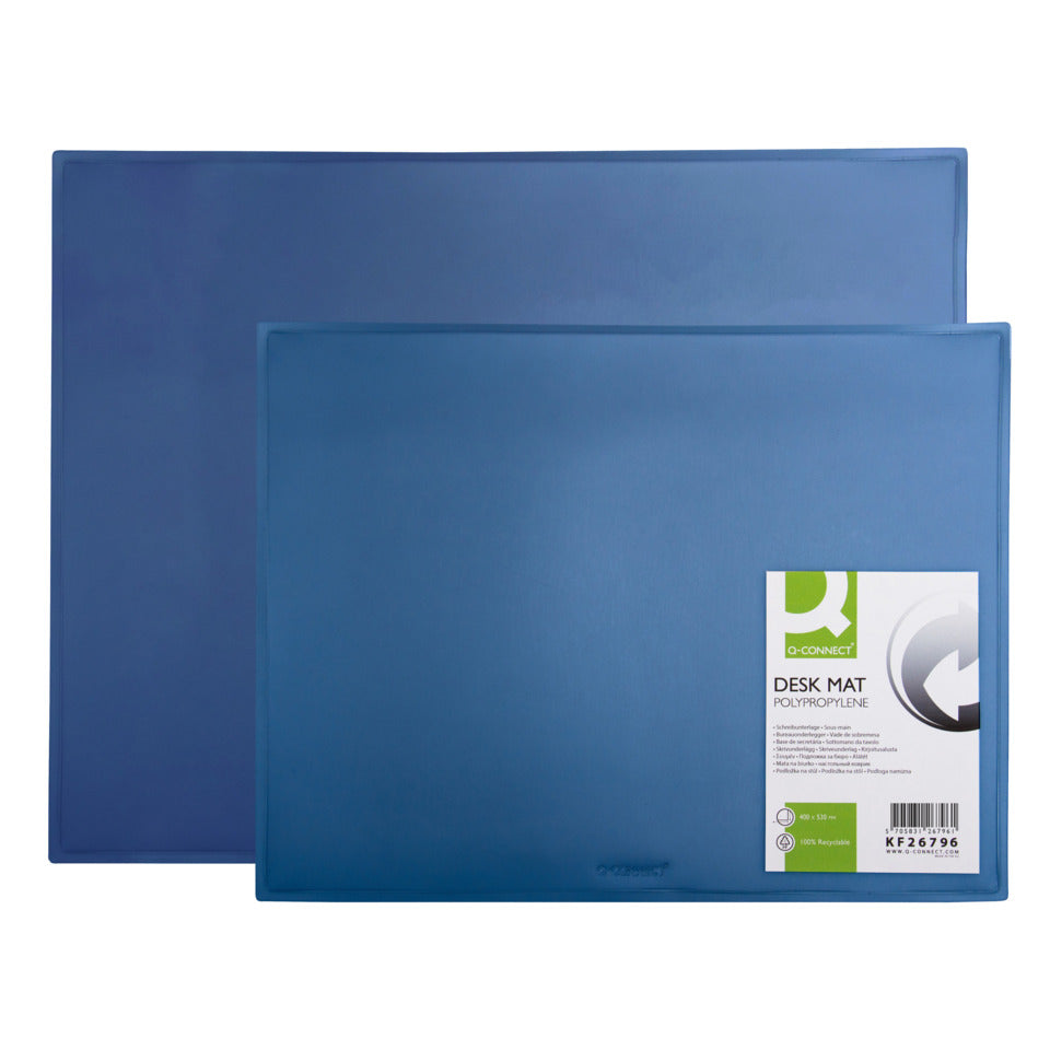 Schreibunterlage, 63x50mm, blau Q-CONNECT KF26797 Q-CONNECT KF26797 PP