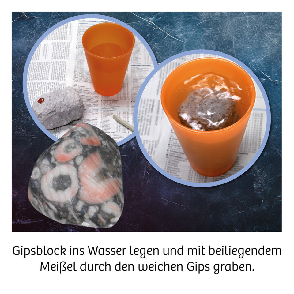 Ausgrabungsset Mineralien, sortiert KOSMOS 601362 KOSMOS 601362 i.Display