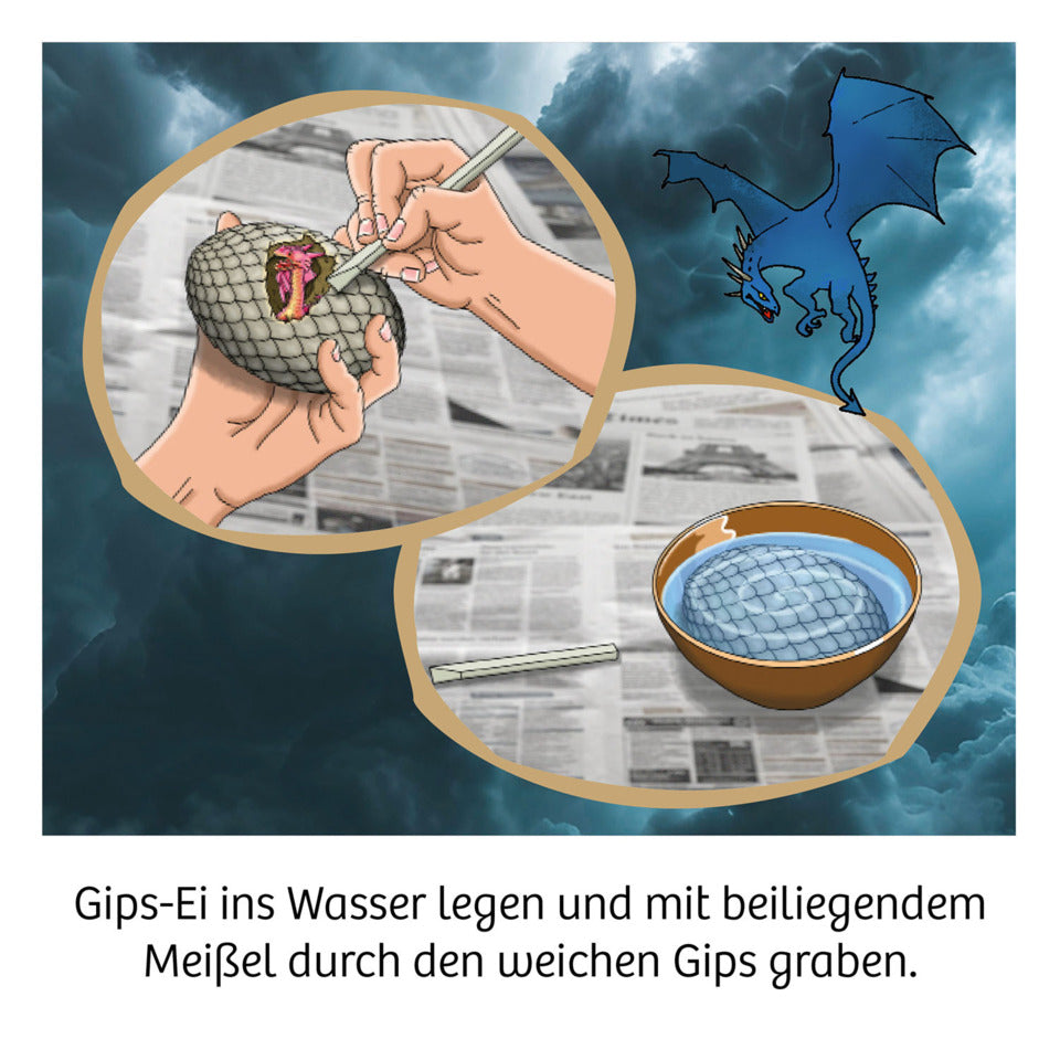 Ausgrabungsset Drachen, sortiert KOSMOS 601379 KOSMOS 601379 i.Display