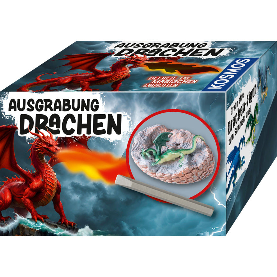 Ausgrabungsset Drachen, sortiert KOSMOS 601379 KOSMOS 601379 i.Display