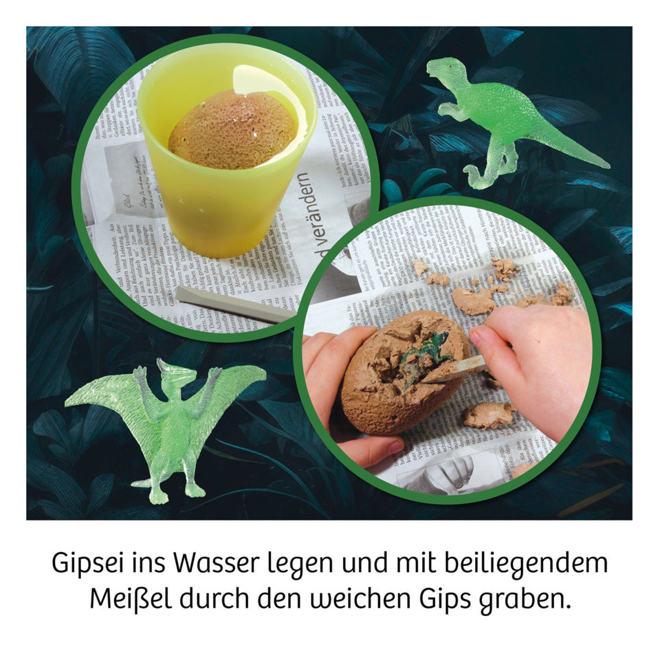 Ausgrabungs-Set Dinos nachtleuchtend KOSMOS 601386 KOSMOS 601386 i.Display