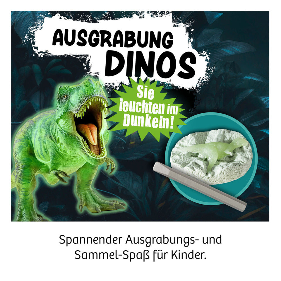 Ausgrabungs-Set Dinos nachtleuchtend KOSMOS 601386 KOSMOS 601386 i.Display