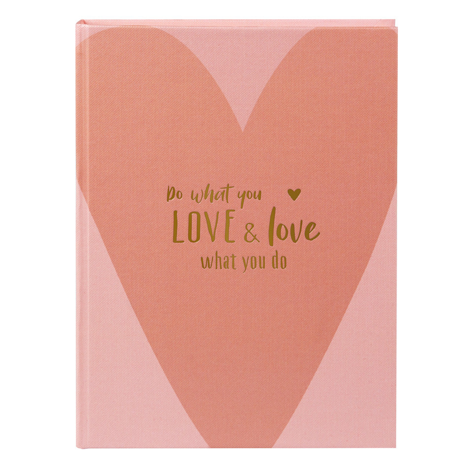 Notizbuch Feel Good - Do wgar you love, A4, 100 Blatt, sortiert GOLDBUCH 64 519 GOLDBUCH 64 519 blanko  A5