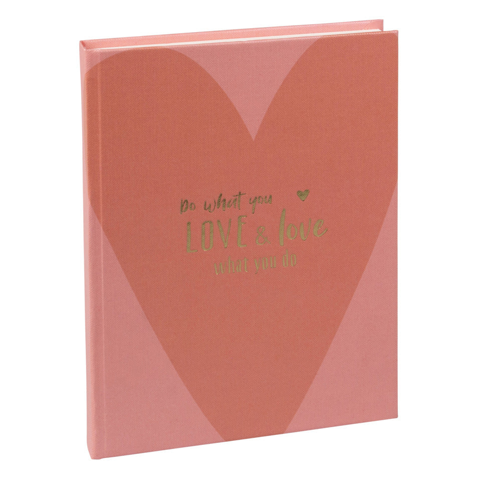 Notizbuch Feel Good - Do wgar you love, A4, 100 Blatt, sortiert GOLDBUCH 64 519 GOLDBUCH 64 519 blanko  A5