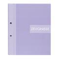 Zeugnismappe Zweiklang inklusive 12 Klarsichthüllen, A4, flieder GOLDBUCH 36 013