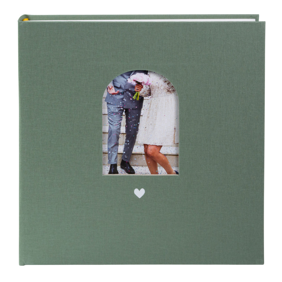 Foto-/Hochzeitsbuch Herzensmoment, 30 x 31 cm, 60 Seiten, artischocke GOLDBUCH 08 047 GOLDBUCH 08 047 30x31cm
