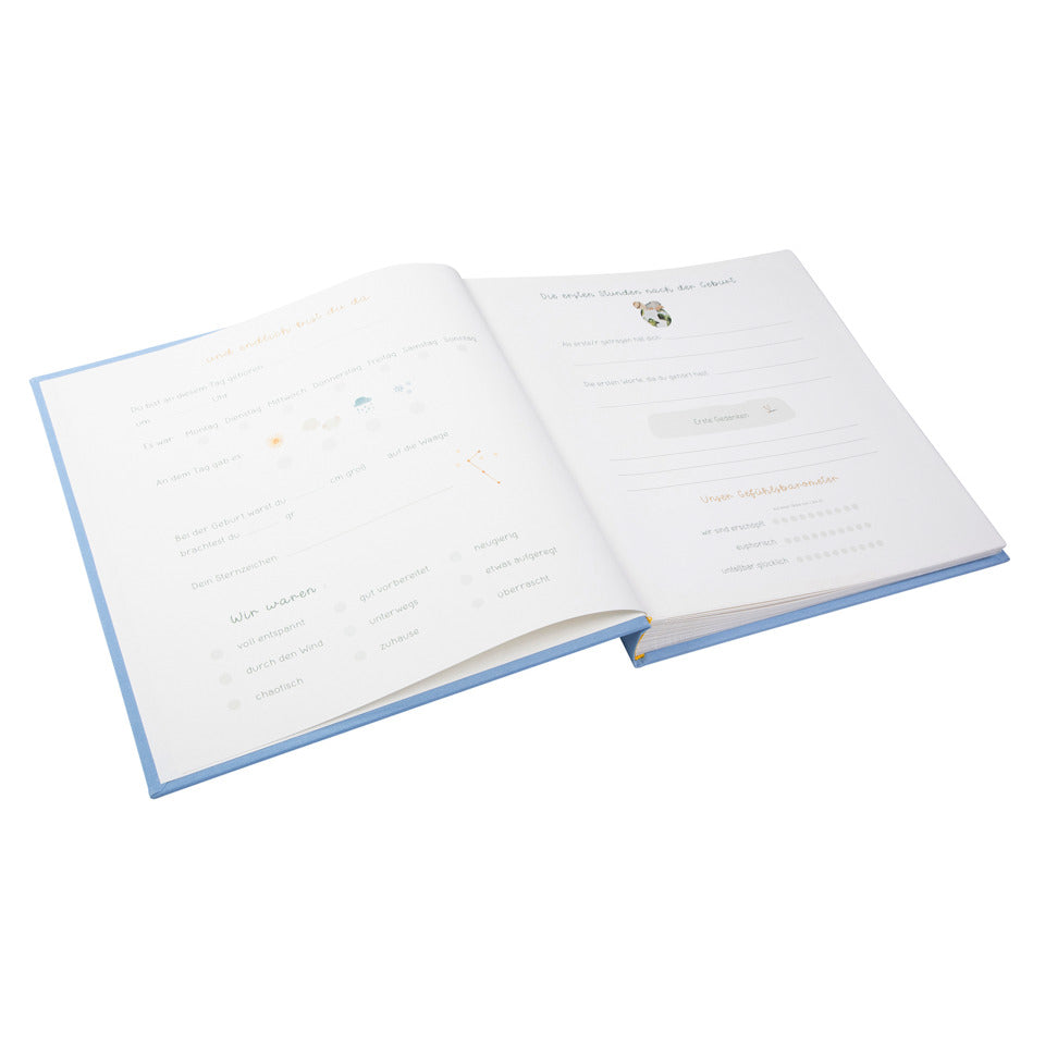 Fotobuch Baby - Wolkenpoesie, 30 x 31 cm, 58 Seiten, blau GOLDBUCH 15 011 GOLDBUCH 15 011 30x31cm
