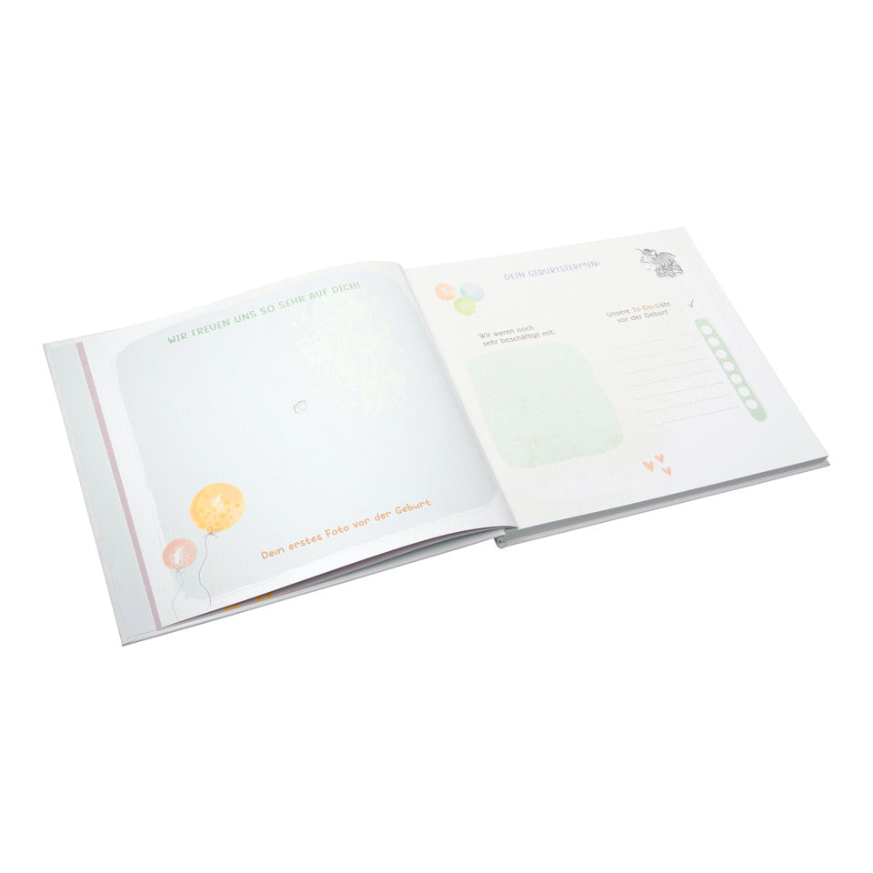 Babytagebuch Hoch hinaus, 24,5 x 22,5 cm, 100 Seiten GOLDBUCH 50 499 GOLDBUCH 50 499 24,5x22,5cm