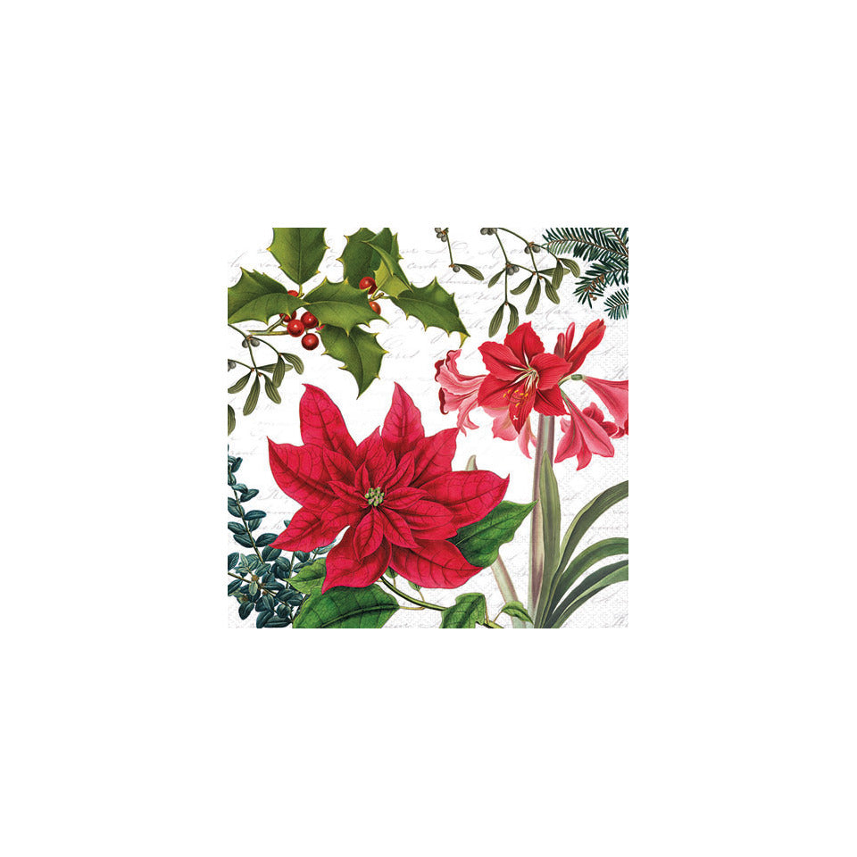 Weihnachts-Motivserviette Christmas Blume, 25 x 25 cm AMBIENTE 32516555 AMBIENTE 32516555 20ST