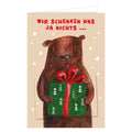 Weihnachtsgeldscheinkarte Wir schenken uns ja nichts, 11,5 x 17 cm HANRA 23-16036 HANRA 23-16036 Bild