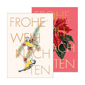 Weihnachtskarte Frohe Weihnachten, 10,5 x 14,8 cm, 4 Stück HANRA 22-20244 HANRA 22-20244 Bild