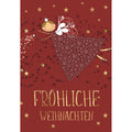 Weihnachtskarte Fröhliche Weihnachten, 7,5 x 10,8 cm  45-2230 45-2230 Bild unverpackt