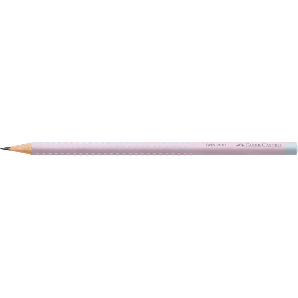 Schulbleistift B Grip 2001 blushing sky FABER CASTELL 117003