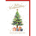 Doppel TextKarte Doppeltext Weihnachten Karton Bild  5220007 5220007 Bild