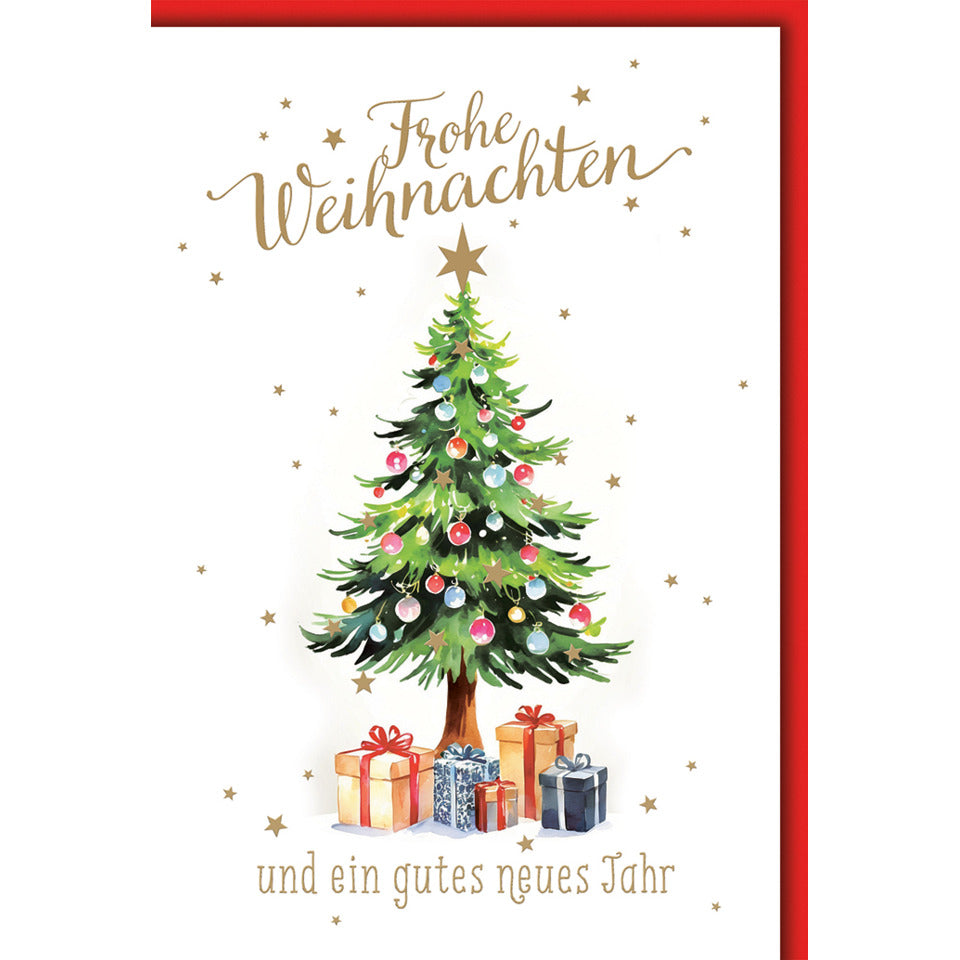 Doppel TextKarte Doppeltext Weihnachten Karton Bild  5220007 5220007 Bild