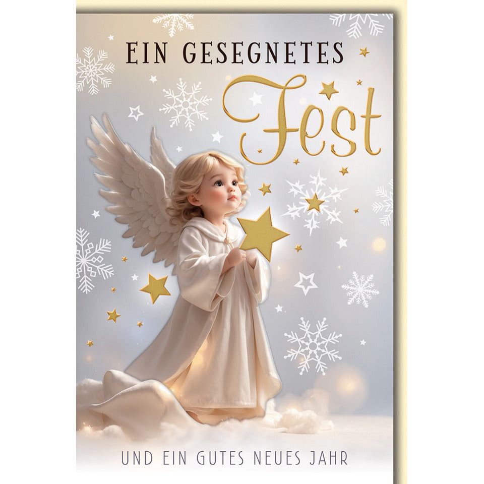 Weihnachtskarte Ein gesegnetes Fest  5220044 5220044 Bild
