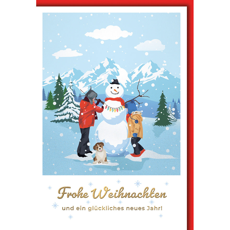 Doppel TextKarte Doppeltext Weihnachten Karton Bild  22752 22752 Bild