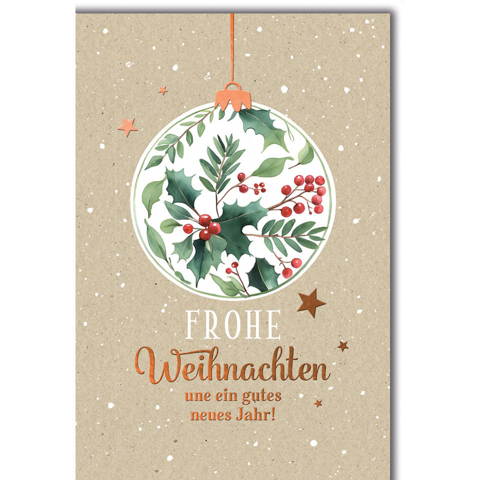 Weihnachtskarte Frohe Weihnachten  5220064 5220064 Bild