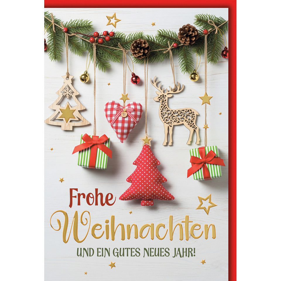 Weihnachtskarte Frohe Weihnachten  5220067 5220067 Bild