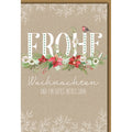 Doppel TextKarte Doppeltext Weihnachten Karton Bild  5220037 5220037 Bild