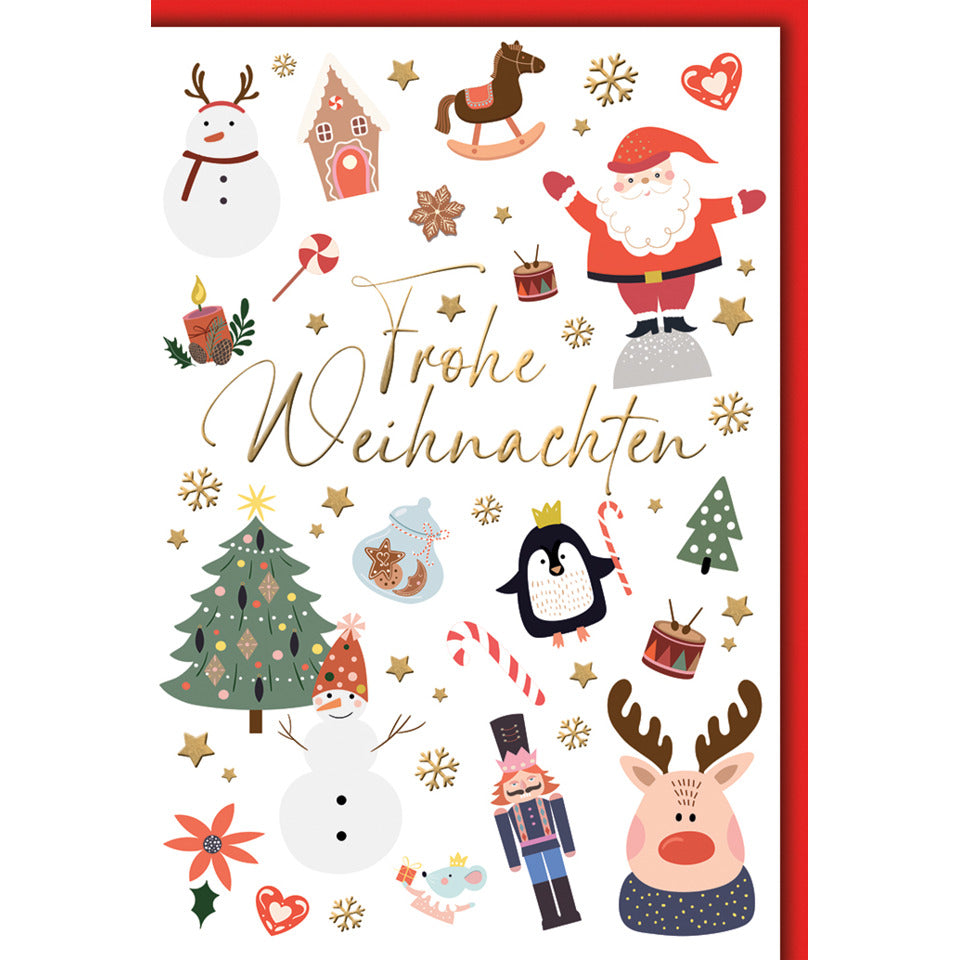 Weihnachtskarte Frohe Weihnachten  22750 22750 Bild