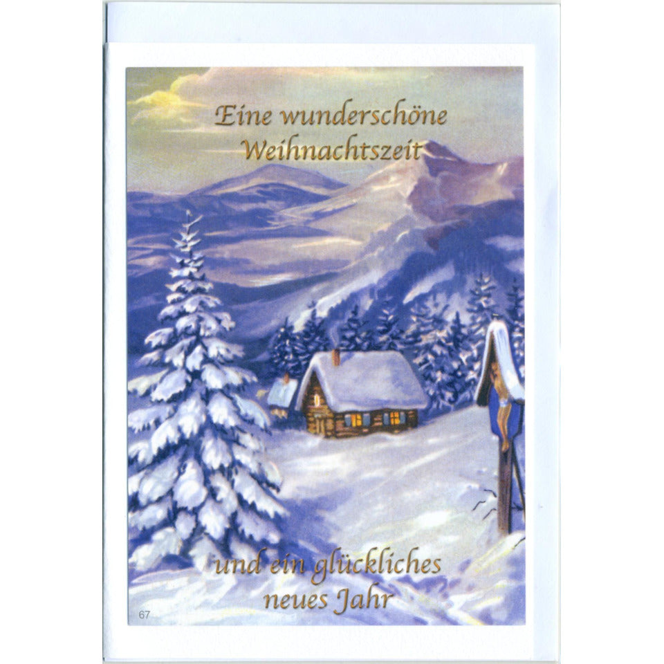 Weihnachtskarte Eine wunderschöne Weihnachtszeit  22-C238 22-C238 Bild