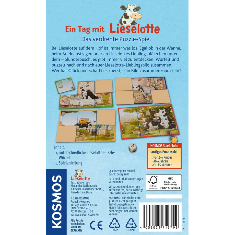 Würfelpuzzle Ein Tag mit Lieselotte KOSMOS 712792