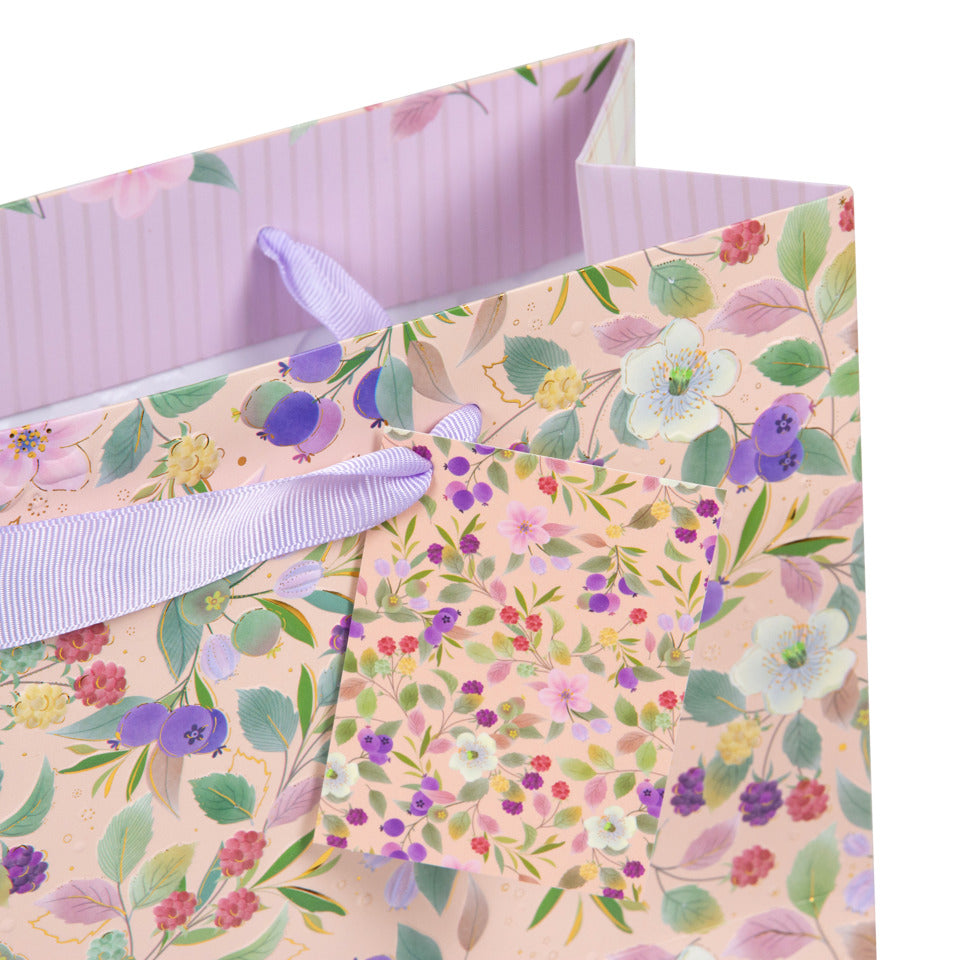Geschenktragetasche Blissful Blossom, 18 x 25 x 10 cm TURNOWSKY 46 759 TURNOWSKY 46 759 18x25x10cm