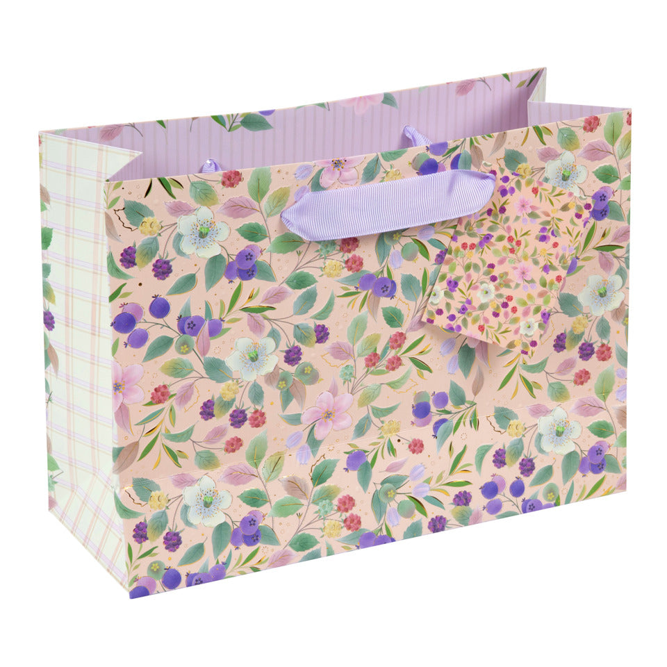 Geschenktragetasche Blissful Blossom, 18 x 25 x 10 cm TURNOWSKY 46 759 TURNOWSKY 46 759 18x25x10cm