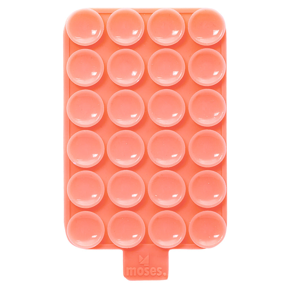 Handy-Halterung Stick it, 6 x 9 x 1 cm, Silikon, sortiert MOSES 27198