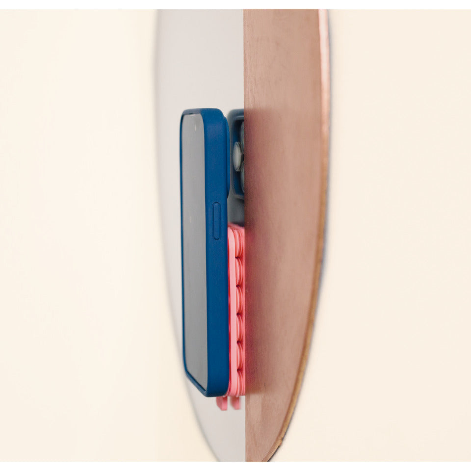 Handy-Halterung Stick it, 6 x 9 x 1 cm, Silikon, sortiert MOSES 27198