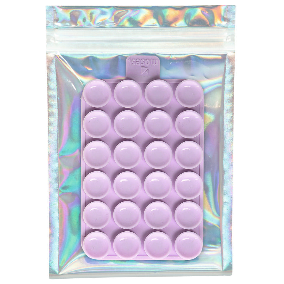 Handy-Halterung Stick it, 6 x 9 x 1 cm, Silikon, sortiert MOSES 27198