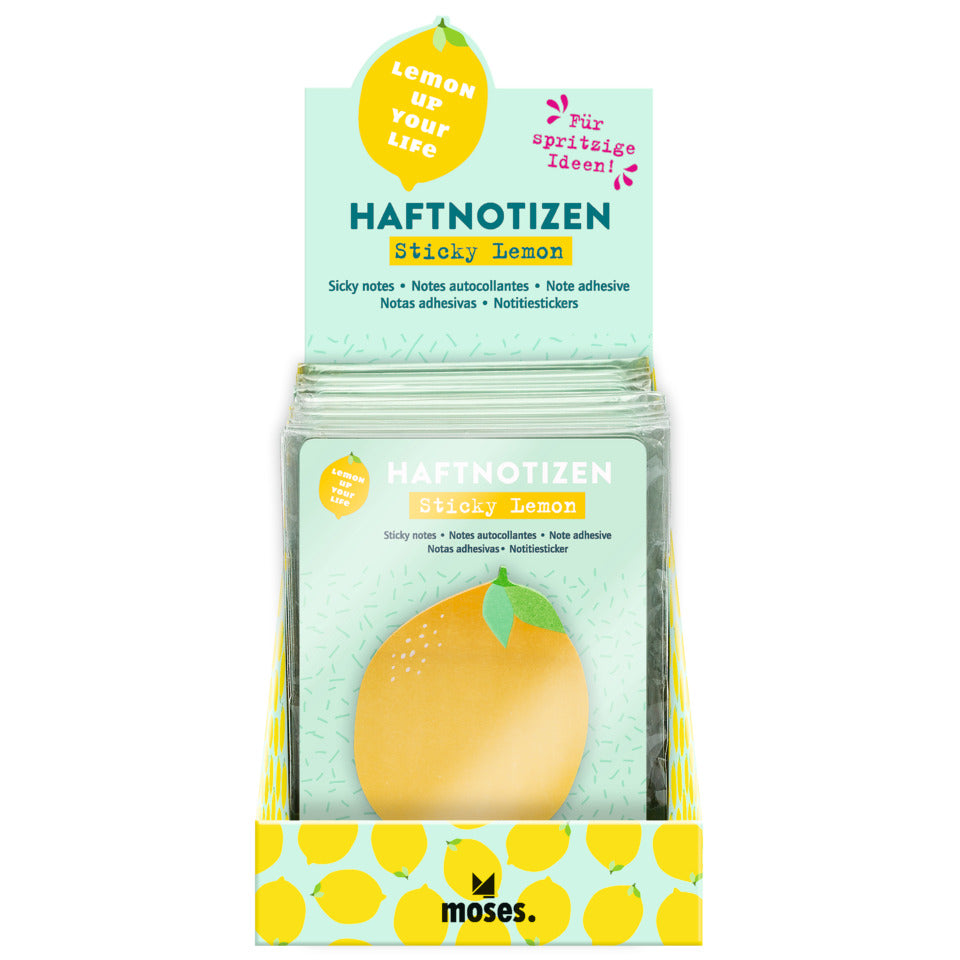 Haftnotizen Sticky Lemon MOSES 30061