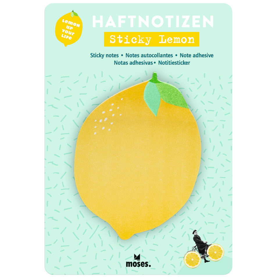 Haftnotizen Sticky Lemon MOSES 30061