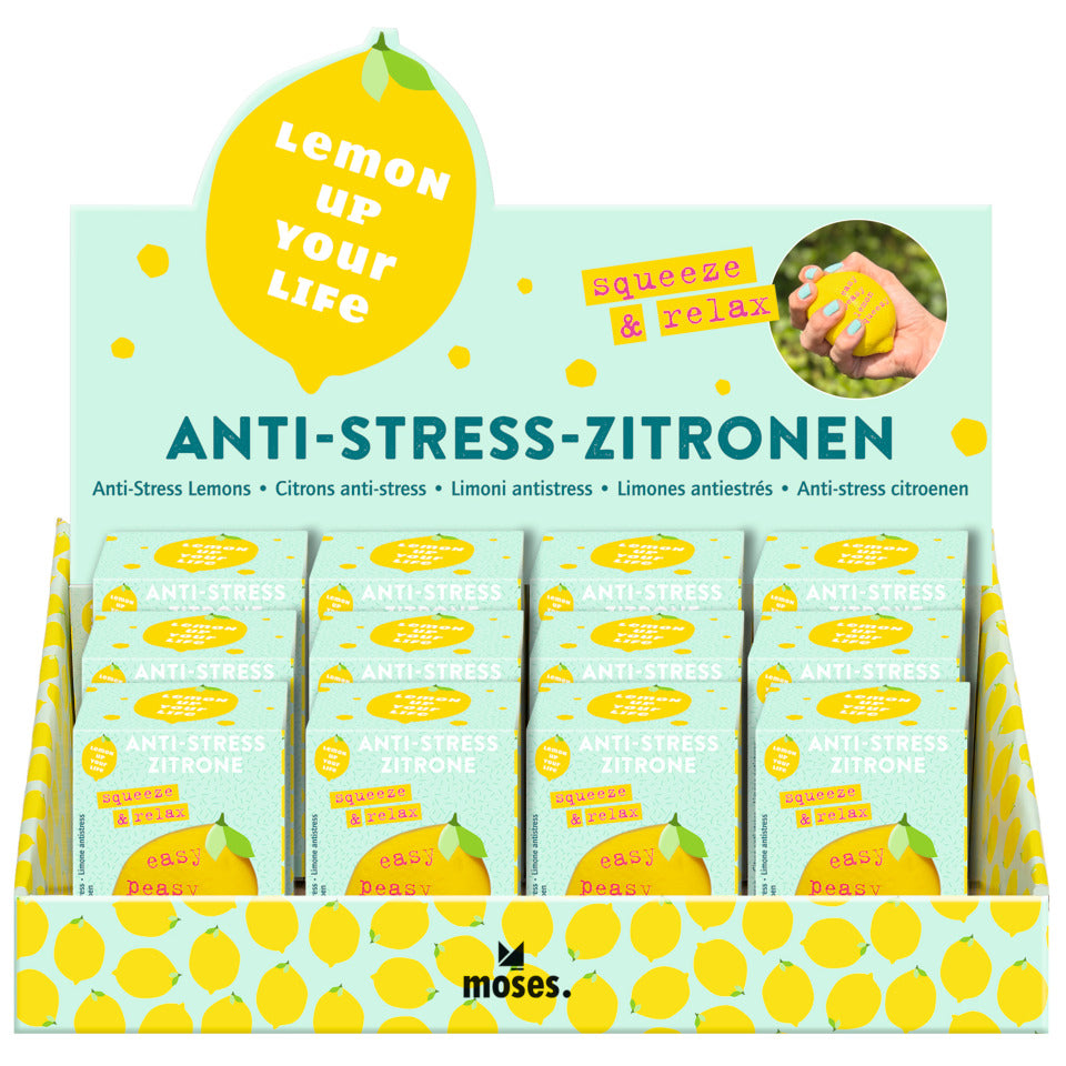 Anti-Stress-Zitrone Lemon Squeeze MOSES 30064